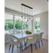 Z-Lite Beau Linear Chandelier, 5-Light, 4.75 In.W x 42 In.L x 12.75 In.H, Matte Black/Clear 740P-5L-MB - alternate 8